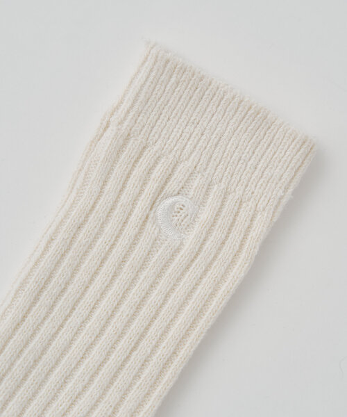 Chico（チコ）の「刺繡入りルーズソックス（ソックス/靴下・レディース・グレー/アイボリー/ブラック・FREE）」の20枚目の写真