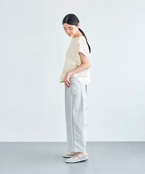 ブラウス シャツ ata blouse 1. / テンセルリネン ドルマンブラウス レディース ata blouse 1. / テンセルリネン ドルマンブラウス（シャツ