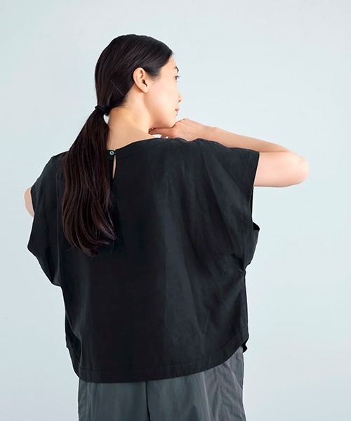 ata blouse 1. / テンセルリネン ドルマンブラウス（シャツ