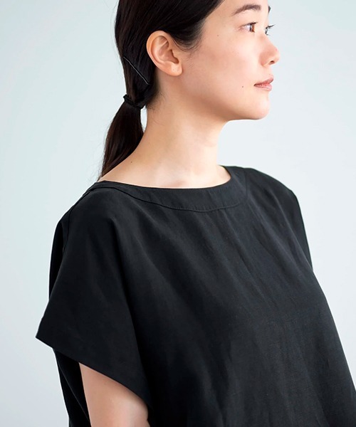 ブラウス シャツ ata blouse 1. / テンセルリネン ドルマンブラウス レディース ata blouse 1. / テンセルリネン ドルマンブラウス（シャツ