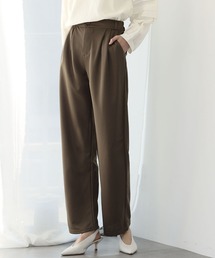 Ampirula（アンピルーラ）の「ハイウエストタックストレートパンツ（スラックス）」