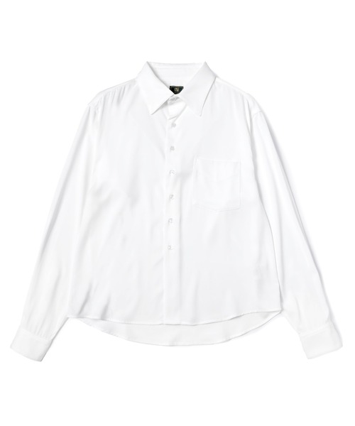 Noen（ノエン）の「ドレープドレスシャツ（シャツ/ブラウス・メンズ・ベージュ/ホワイト/ブラック・LARGE/MEDIUM）」の13枚目の写真