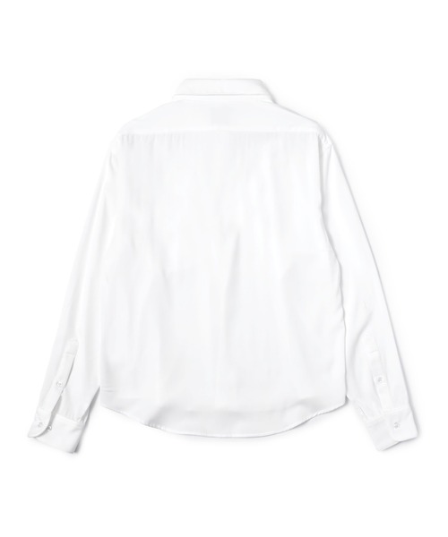 Noen（ノエン）の「ドレープドレスシャツ（シャツ/ブラウス・メンズ・ベージュ/ホワイト/ブラック・LARGE/MEDIUM）」の14枚目の写真