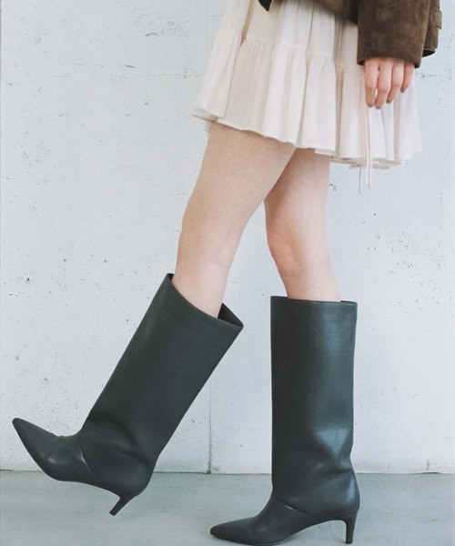 SNIDEL コットンライクラッフルカラーチュニック半袖バージョン SNIDEL コットンライクラッフルカラーチュニック半袖バージョン