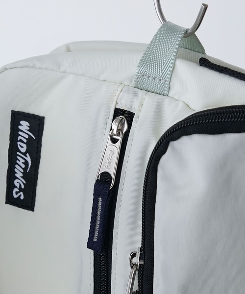 WILD THINGS(ワイルドシングス)の「【WILD THINGS × forksy.】ワイルドシングス 別注 ナイロン ミニショルダーバッグ(ショルダーバッグ・レディース・ピンク/ネイビー/オフホワイト・FREE)」の20枚目の写真