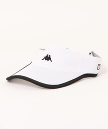 Kappa（カッパ）の「ロゴ刺繍定番バイザー（サンバイザー）」