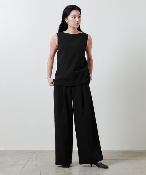 マルゥ　ユナイテッドアローズ　タック　ショートパンツ　ブラック MARW UNITED ARROWS パンツ 「MARW ARROWS」タック ショート