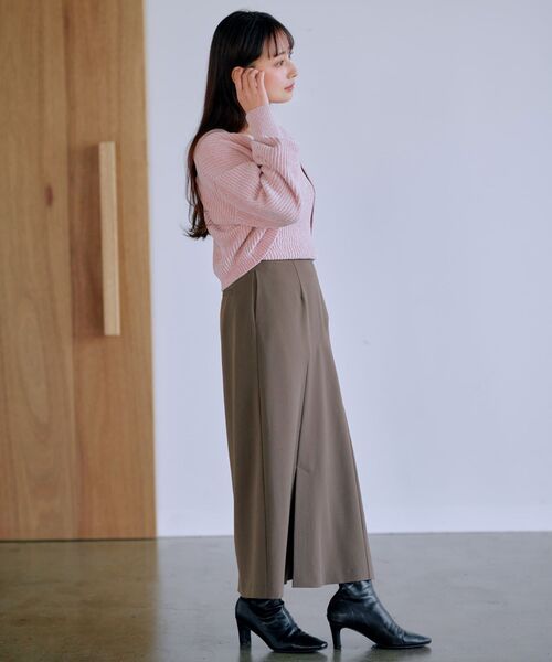 COHINA（コヒナ）の「モールキャミボレロセット 【低身長・小柄女性】（ニット/セーター・レディース・ネイビー/ピンク/ホワイト・ONE SIZE）」の13枚目の写真