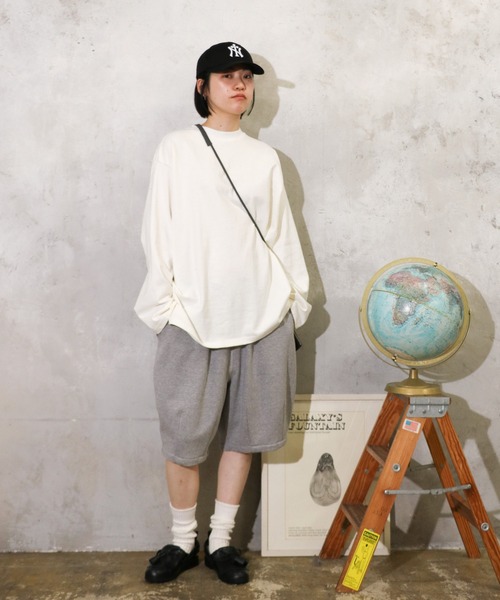 HARVESTY(ハーベスティ)の「HARVESTY / ハーベスティー SWEAT EASY CIRCUS SHORTS (A12512) イージー サーカス ショーツ スウェット(その他パンツ・レディース・パープル/ブラック/グレー・1/2)」の14枚目の写真