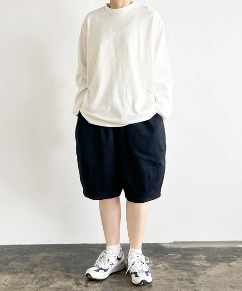 HARVESTY(ハーベスティ)の「HARVESTY / ハーベスティー SWEAT EASY CIRCUS SHORTS (A12512) イージー サーカス ショーツ スウェット(その他パンツ・レディース・パープル/ブラック/グレー・1/2)」の16枚目の写真