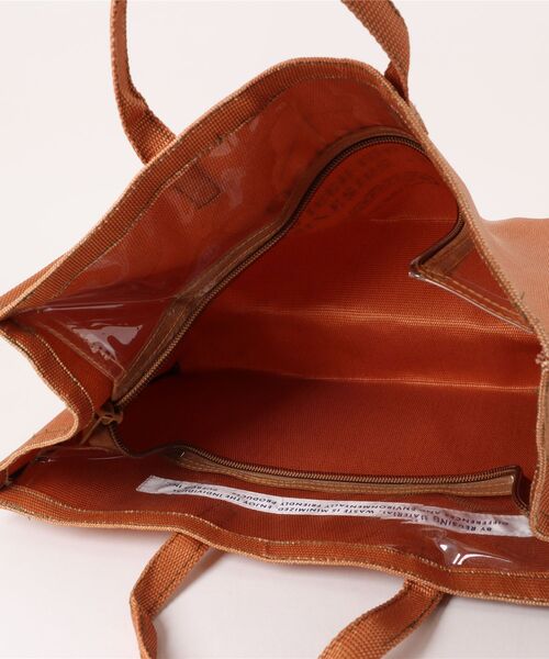 PUEBCO(プエブコ)の「FLEXIBLE CONTAINER FABRIC BAG W/ZIPPER(トートバッグ・メンズ・ブラウン系その他・ONE SIZE)」の8枚目の写真