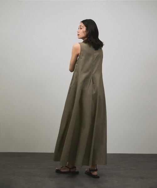 ZOZOTOWN限定】ノースリーブフレアワンピース（ワンピース