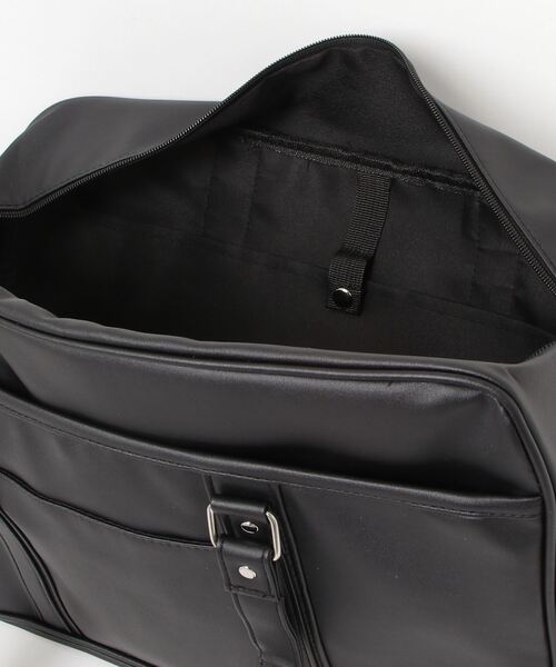 CONVERSE(コンバース)の「【CONVERSE/コンバース】CV SCHOOL FAKE LEATHER BAG /ボストンバッグ(ボストンバッグ・レディース・ブラウン/ブラック・FREE)」の5枚目の写真