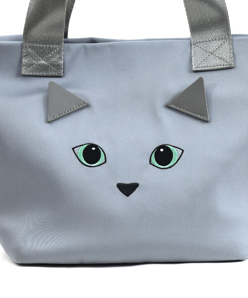 COOCO（クーコ）の「CAT's eye刺繍2WAYトートバッグ（トートバッグ・レディース・ブラック/グレー/ベージュ・FREE）」の22枚目の写真