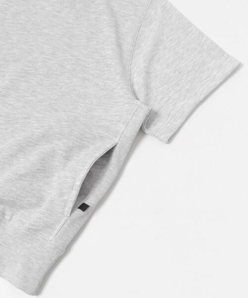 DAIWA PIER39（ダイワピア39）の「DAIWA PIER39　Ws TECH SWEAT CREW S/S（スウェット・レディース・グレー/ブラック・FREE）」の7枚目の写真