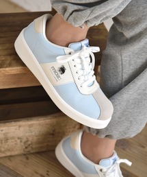 BETTY CLUB | moz(モズ) 厚底軽量  メタルロゴ スムース×スウェード調スニーカー(スニーカー)