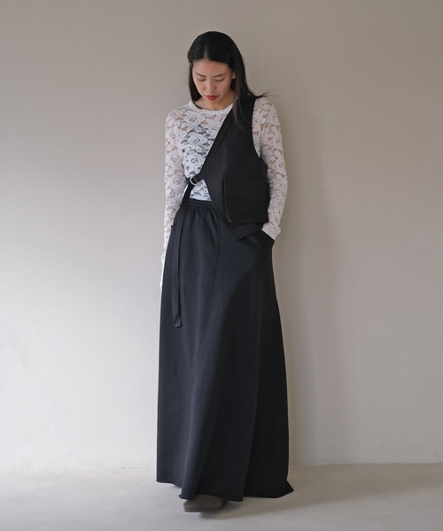 セール】スウェットマキシスカート（スカート）｜AKTE（アクテ