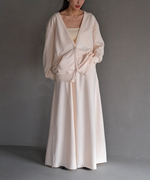 セール】スウェットマキシスカート（スカート）｜AKTE（アクテ