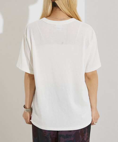 RUSSELL(ラッセル)の「【RUSSELL/ラッセル別注】 CAT/猫 モチーフ Tシャツ(Tシャツ/カットソー・レディース・グレー系その他/ホワイト系その他2/グレー系その他2/ホワイト系その他・フリー)」の9枚目の写真