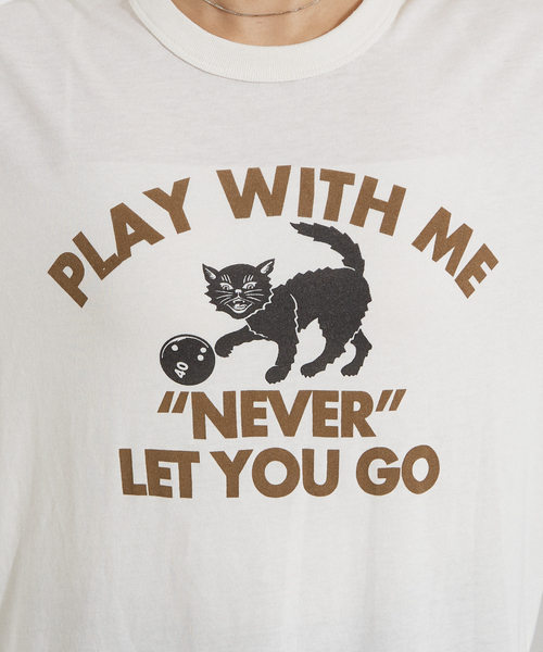 RUSSELL(ラッセル)の「【RUSSELL/ラッセル別注】 CAT/猫 モチーフ Tシャツ(Tシャツ/カットソー・レディース・グレー系その他/ホワイト系その他2/グレー系その他2/ホワイト系その他・フリー)」の12枚目の写真