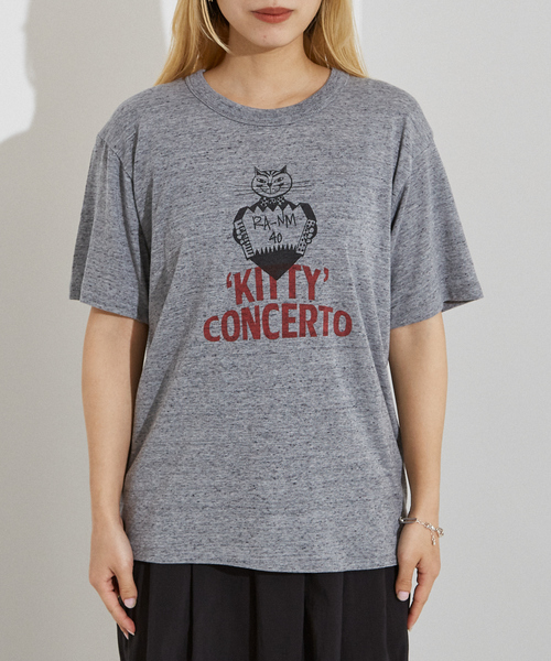 RUSSELL別注 CAT モチーフ Tシャツ（Tシャツ/カットソー