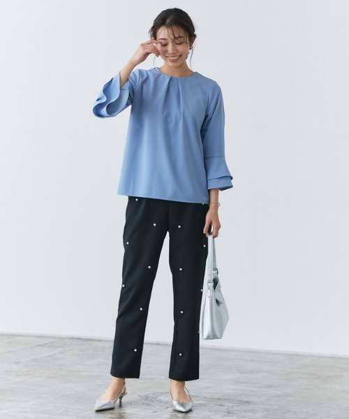 Pierrot(ピエロ)の「デザインが選べるテーパードパンツ(その他パンツ・レディース・ブラック系その他2/ブラック系その他・L/M)」の10枚目の写真