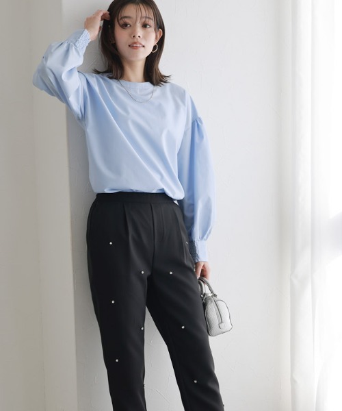 Pierrot(ピエロ)の「デザインが選べるテーパードパンツ(その他パンツ・レディース・ブラック系その他2/ブラック系その他・L/M)」の19枚目の写真