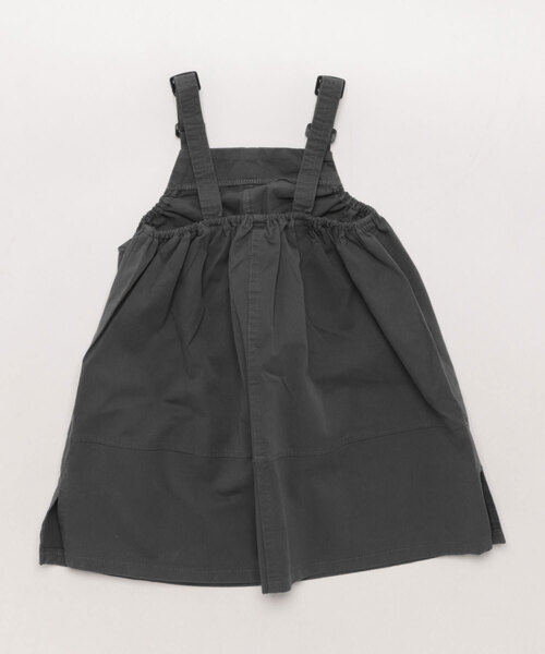 aimoha（アイモハ）の「【aimoha-KIDS-】ジャンスカ（ジャンパースカート・キッズ・ダークグレー・100/90/160/150/140/130/120/110）」の15枚目の写真