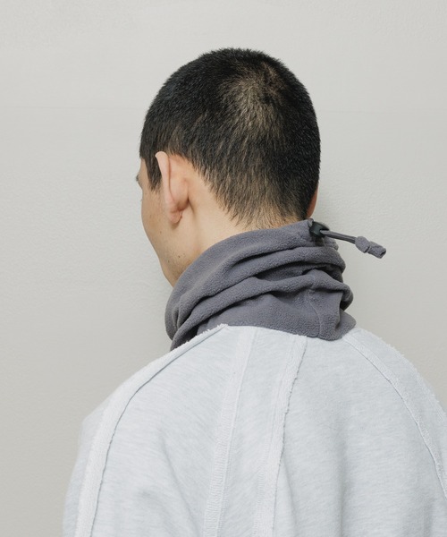 BAL(バル)の「FLEECE 2WAY NECK BEANIE(ニットキャップ/ビーニー・メンズ・ブラック/サンドベージュ/グレー・FREE)」の13枚目の写真