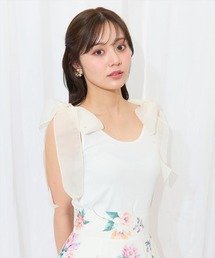 WILLSELECTION（ウィルセレクション）の「ショルダーリボンテレコキャミソール（キャミソール）」