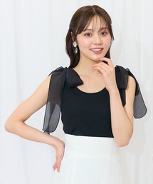 WILLSELECTION（ウィルセレクション）の「ショルダーリボンテレコキャミソール（キャミソール）」