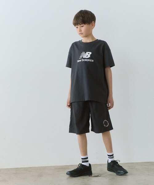 NEW BALANCE（ニューバランス）の「＜New Balance＞ウーブン ショーツ / キッズ  130cm-160cm（その他パンツ・キッズ・グレー/ブラック・130cm/150cm/160cm/140cm）」の4枚目の写真