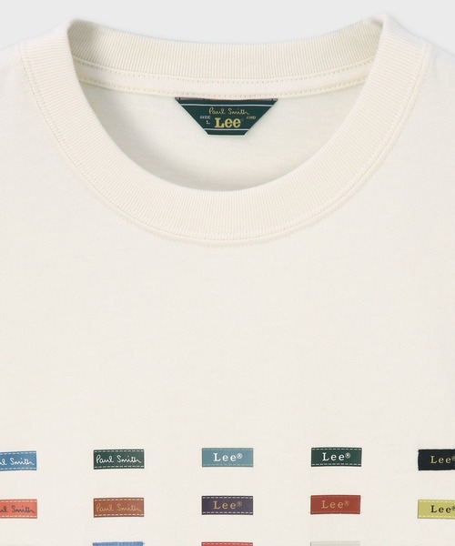 Paul Smith(ポールスミス)の「Paul Smith + Lee(R) タブ Tシャツ / 153704 LT4250(Tシャツ/カットソー・メンズ・ブラック/ホワイト・X-LARGE/LARGE/MEDIUM/SMALL/XX-LARGE)」の3枚目の写真