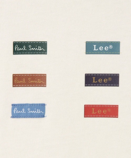 Paul Smith(ポールスミス)の「Paul Smith + Lee(R) タブ Tシャツ / 153704 LT4250(Tシャツ/カットソー・メンズ・ブラック/ホワイト・X-LARGE/LARGE/MEDIUM/SMALL/XX-LARGE)」の4枚目の写真