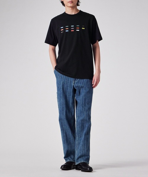 Paul Smith(ポールスミス)の「Paul Smith + Lee(R) タブ Tシャツ / 153704 LT4250(Tシャツ/カットソー・メンズ・ブラック/ホワイト・X-LARGE/LARGE/MEDIUM/SMALL/XX-LARGE)」の9枚目の写真
