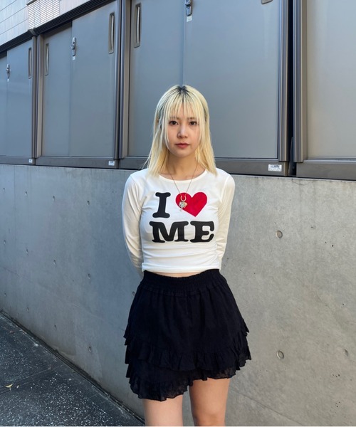 ACLENT(アクレント)の「アシンメトリーコットンミニスカート(スカート・レディース・ブラック/ホワイト・FREE)」の18枚目の写真