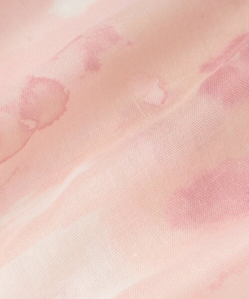 ITS'DEMO（イッツデモ）の「【洗濯可】フラワーデザインストール（ストール/ショール・レディース・ブルー系/グリーン系その他2/ピンク系5・00）」の5枚目の写真