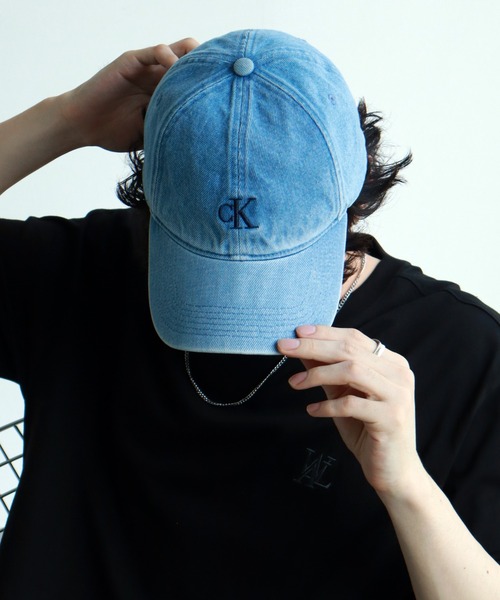 セール】【Calvin Klein/カルバンクライン】SMALL MONOGRAM BASEBALL