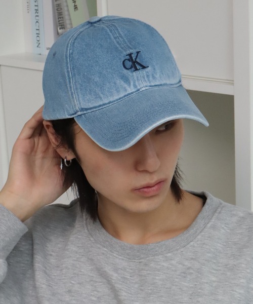 セール】【Calvin Klein/カルバンクライン】SMALL MONOGRAM BASEBALL