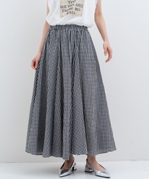 refinedworks（リファインドワークス）の「【refinedworks】オリジナル の チェック生地 を 使用した スカート（スカート）」