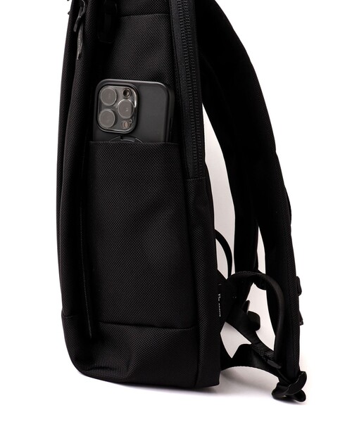 Un coeur（アンクール）の「【ACTIVE SECT】CORDURA BALLISTIC 19 Backpack 25SS（ショルダーバッグ・メンズ・ブラック・FREE）」の10枚目の写真