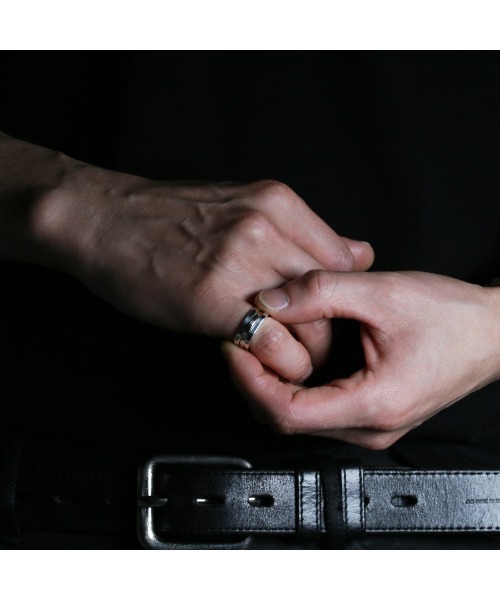 JAM HOME MADE(ジャムホームメイド)の「034 ○△□ RING S(リング・メンズ・シルバー・#7/#9)」の4枚目の写真