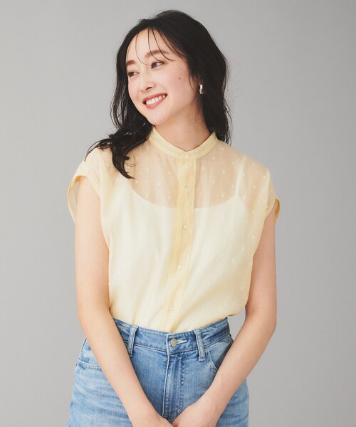 美品♡TICCA Dahlia エンブロイダリー フレンチスリーブT カットソー 美品♡TICCA Dahlia エンブロイダリー フレンチスリーブT