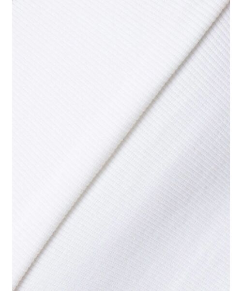 MURUA（ムルーア）の「テレコロゴクロップドT（Tシャツ/カットソー・レディース・ホワイト/ピンク/モカ/ブラック/ブルー・FREE）」の17枚目の写真