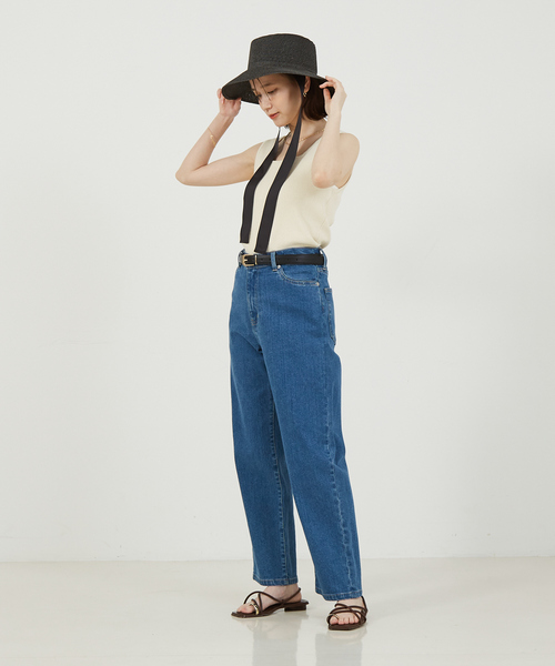 abahouse mavie（アバハウスマヴィ）の「ポークパイリボンハット（ハット・レディース・ブラック/ベージュ・フリー）」の10枚目の写真