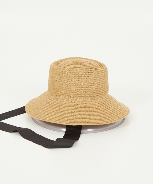 abahouse mavie（アバハウスマヴィ）の「ポークパイリボンハット（ハット・レディース・ブラック/ベージュ・フリー）」の20枚目の写真