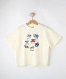 【100-120cm】BOYプリントTシャツ