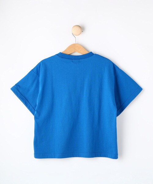 SHOO・LA・RUE(シューラルー)の「【100-120cm】BOYプリントTシャツ(Tシャツ/カットソー・キッズ・スモーキーグリーン系/ブルー系その他/オフホワイト・11/10/12)」の5枚目の写真