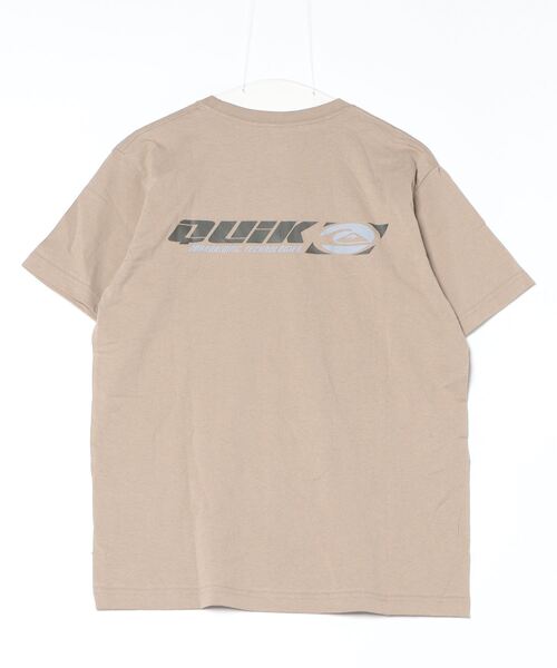 Quiksilver（クイックシルバー）の「クイックシルバー QUIKSILVER STENCIL ST（Tシャツ/カットソー・メンズ・カーキ/ブルー/ホワイト・S/L/LL/3L/M）」の4枚目の写真