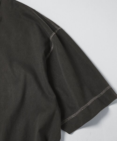 Healthknit（ヘルスニット）の「Healthknit / ヘルスニット 別注 ヘンリーネックTシャツ（Tシャツ/カットソー・メンズ・ブラック系その他/アイボリー/ホワイト/チョコ/ピンク系その他・SMALL/MEDIUM/LARGE/X-LARGE）」の9枚目の写真